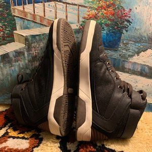 Carbon Elements High Top Black Sneakers/Boots Men's 10